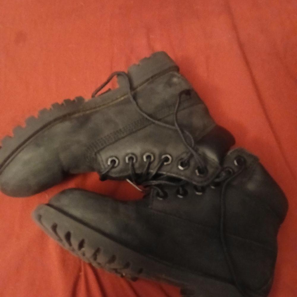 Timberland PRO Black Rugged Work Boots - Picture 3 of 5